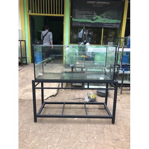 Jual AQUARIUM 120x50x50 KACA 10mm full Jakarta Selatan Denny