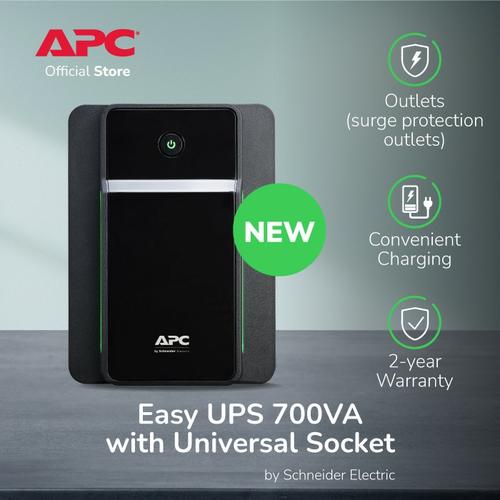 Jual UPS APC Easy UPS BVX 700VA 360W USB Charging BVX700LUI-MS - Kota ...