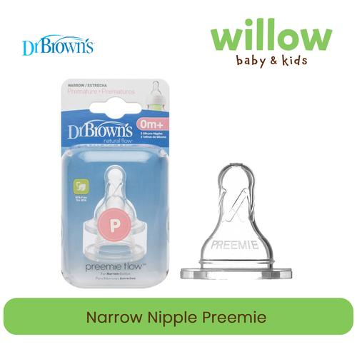 BROWN'S 292-INTL PREEMIE NIPPLE NARROW 2PACK di Willowbabyshop  Tokopedia