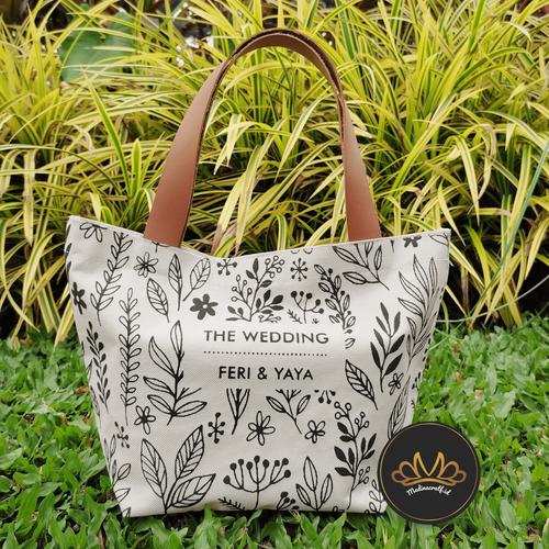 Jual MiniVera Syntetic Leather Tas Souvenir Pernikahan Custom Free
