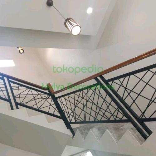 Jual railing tangga besi kayu - Kota Tangerang Selatan - Mulya ...
