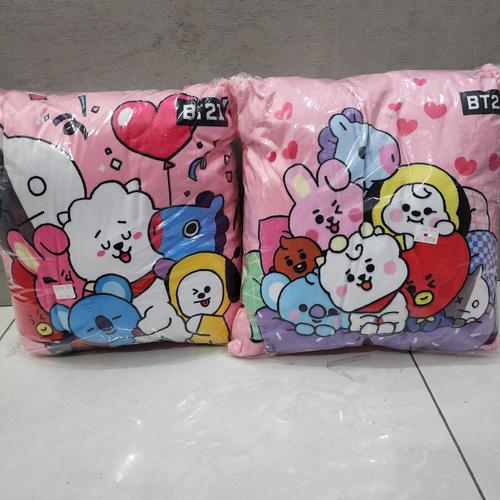 Mainan bantal kotak bts boneka uk 35cmx35cm di Aanplastik Tokopedia