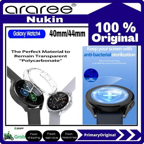 Promo Case Samsung Galaxy Watch 4 Classic ARAREE NUKIN CLEAR 44mm 40mm Glass Watch 4, 40mm