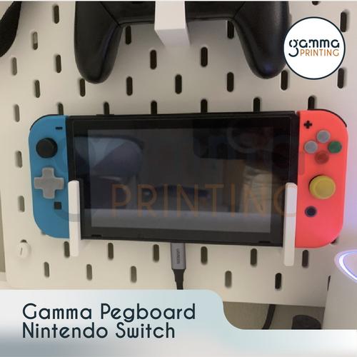 Jual Pegboard Nintendo Switch Holder Bracket Stand Gamma - Putih - Kota ...