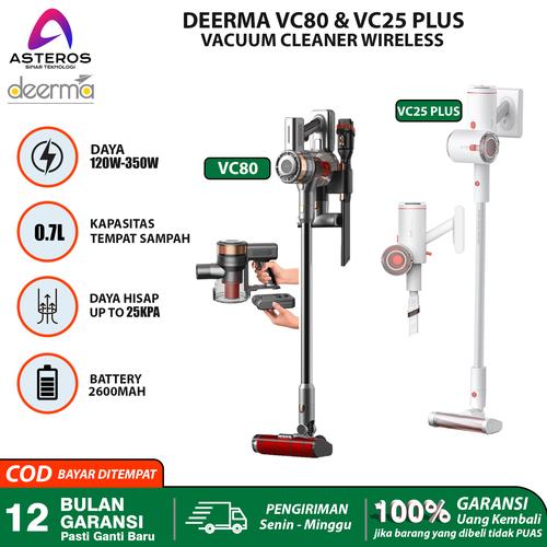 Promo DEERMA Vacuum Cleaner Penyedot Debu Dx1000, VC80 Handheld