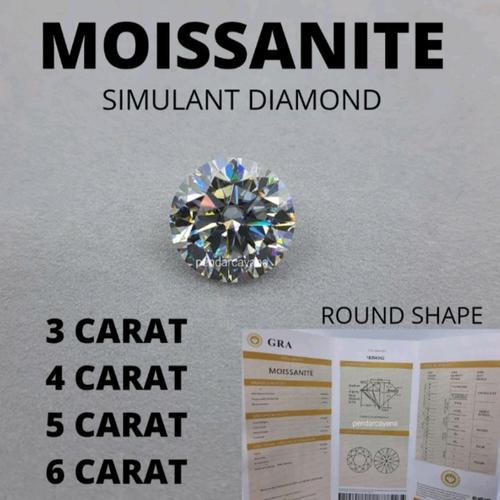 Batu Berlian Moissanite Harga Batu Moissanite Moissanite Stones