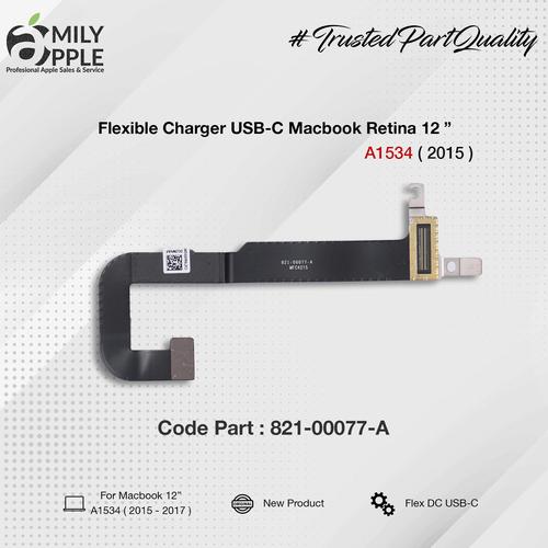 A1534 Apple I/O USB-C Board Flex Cable For Apple MacBook 12 Inch Early 2015 - Foto 4