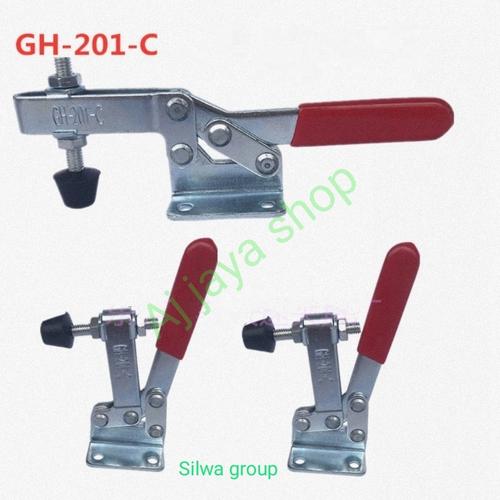 Jual penjepit vertical toggle clamp GH201C kapasitas 100kg Kab