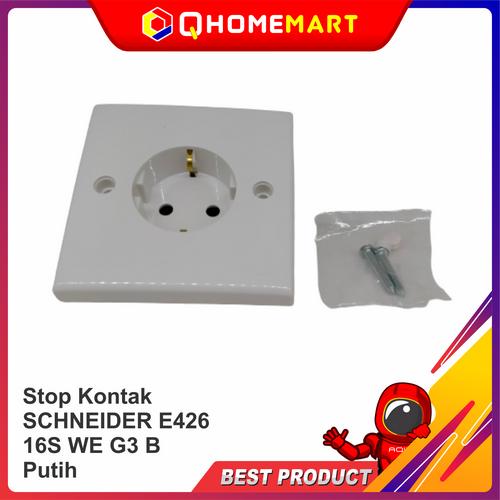 Jual Stop Kontak SCHNEIDER E426 16S WE G3 B Putih - Kab. Bantul ...
