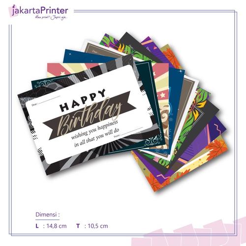 Jual CETAK KARTU UCAPAN ULANG TAHUN / CETAK KARTU UCAPAN GRADUATIONN