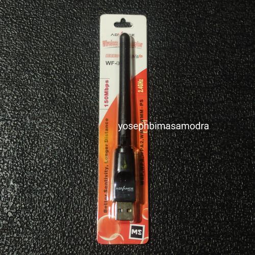 Jual Advance USB Dongle wifi wireless adapter receiver WF 01 Kab