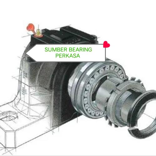 Jual Pillow Block SN 507 As 30 mm komplit bearing dan adapter merk ASB