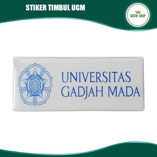 Jual Stiker Timbul atau Stiker Emblem Universitas Gajah Mada (UGM ...