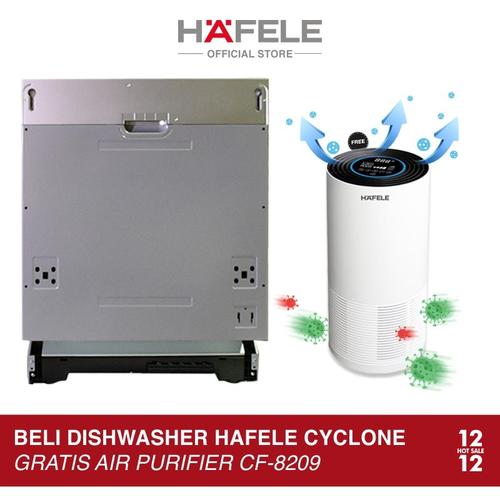 Promo Hafele Builtin Cyclone Dishwasher Mesin Cuci Peralatan Makan