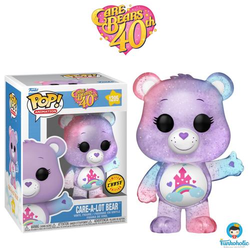 Promo Funko POP! Care Bears 40th Care-A-Lot Bear Translucent Glow