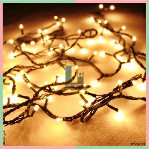 Jual Lampu Hiasan Pohon Natal Christmas Light Lights Led Kuning Warm ...