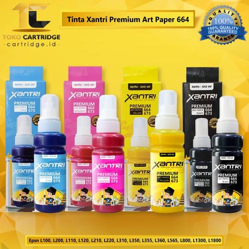 Jual Tinta Art Paper L Series 100ml Refill isi Ulang Tinta Anti Luntur Kota Surabaya