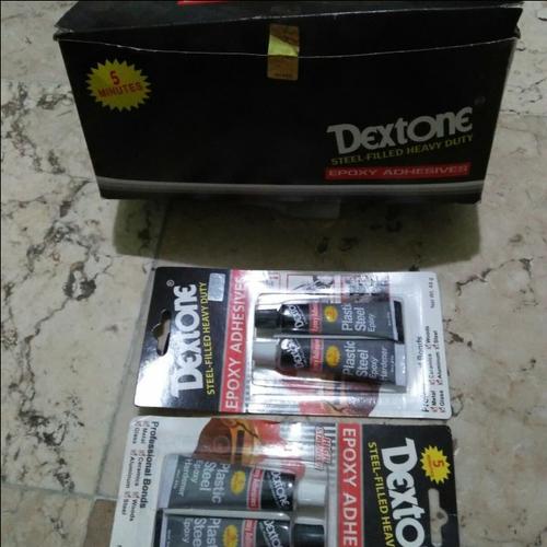 Jual LEM DEXTONE 5 MENIT BESI ATAU PLASTIC STEEL EPOXY ADHESIVE Kota