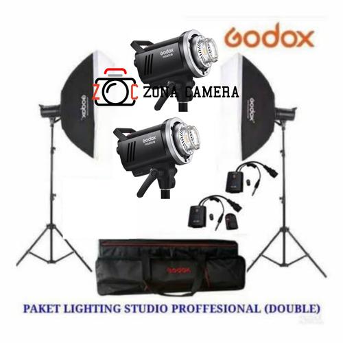 Godox MS300V Flash Studio LED 300Ws - Sans Fil 2.4G, Monture Bowens, Lampe LED 10W, Pour Photo Et Vidéo