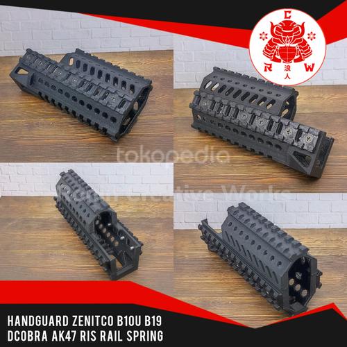 Jual Handguard Zenitco B10U B19 Dcobra AK47 Picatinny Ris Rail Spring