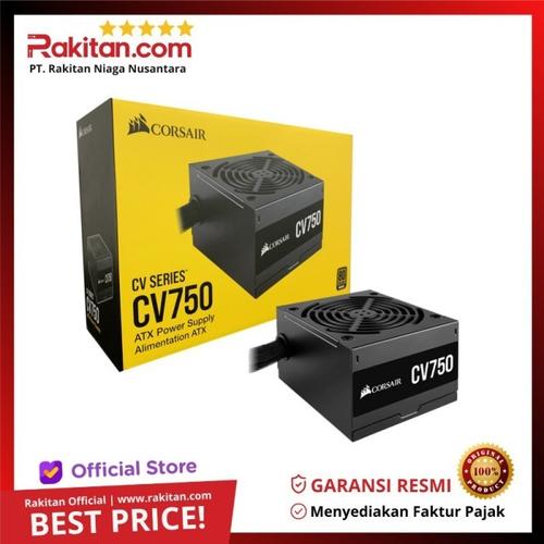 Gambar Corsair CV750 Series 750W - 80 Plus Bronze / PSU 750W dari Rakitan Official Jakarta Pusat Tokopedia