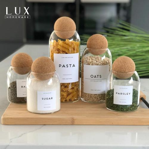 Storage Kaca Promo Glass Storage Jar Borosilicate 1200 ml | Toples Kaca | Toples ...
