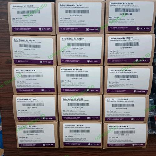 Jual Ribbon Color YMCKT 525100001S100 / Entrust / 525100001S100