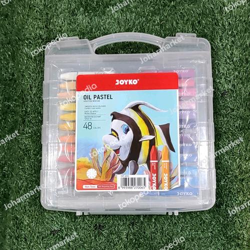 Jual crayon Joyko 48 warna oil pastel Kota Semarang Joharmarket