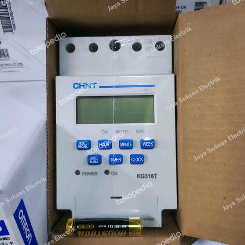 Jual KG316T Timer Relay Digital 1NO 1NC 220V CHINT - Jakarta Pusat ...