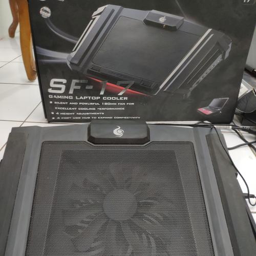 Jual cooling pad laptop gaming cooler master sf17 like a new Kota