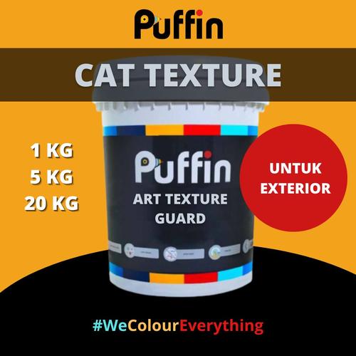 Promo Cat Tembok Tekstur Puffin Texture Exterior Interior 20 Kg, Interior Cicil 0 3x