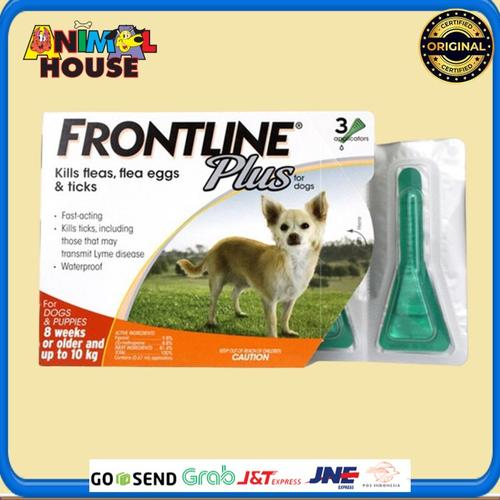 Jual Frontline Plus Dogs and Puppies 2-10Kg Obat Kutu Anjing