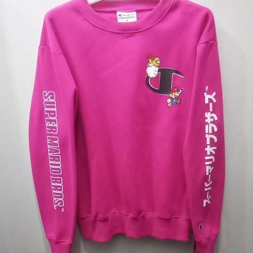Nintendo Mario Champion Sweater Hooded Sweatshirt Champion Hoodie