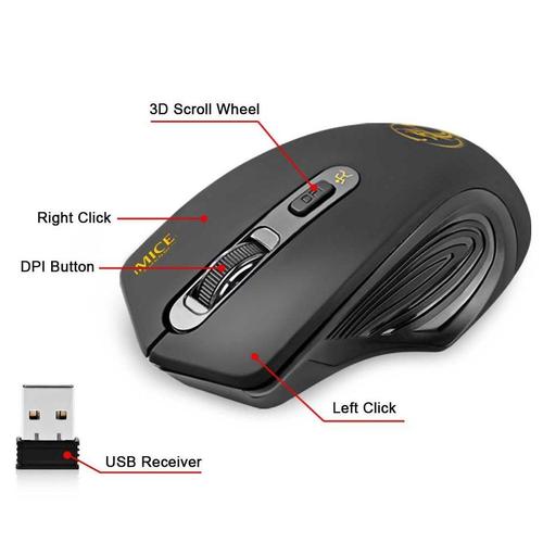 Mouse Wireless Normal Jual iMice Wireless Gaming Mouse 2000 DPI - 1800 - NORMAL VERSION ...