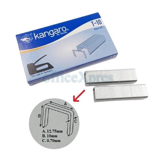 Jual Isi Stapler Tembak T10 / Isi Staples Gun Tacker Kangaro Jakarta