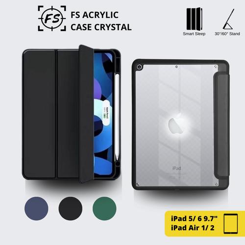 Smart Magnetica Del Basamento Della Copertura Per Apple iPad Air 1 Air 2 9.7 2017/2018 5th & 6th Generation (blu