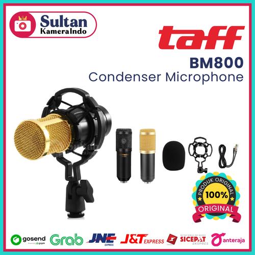 Jual TAFFWARE BM800 / BM 800 PRO MIC MICROPHONE CONDENSER Jakarta