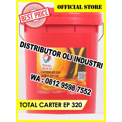 Jual TOTAL CARTER EP 320 ( Premium Gear OIl ISO VG 320 ) Kota