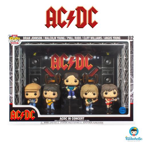 Promo Funko POP! Deluxe Moment Rocks AC/DC - ACDC in Concert [Exclusive ...