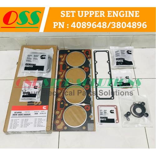 Jual SET UPPER ENGINE GASKET CUMMINS 4BT 4089648 / 3804896 KOMATSU ...
