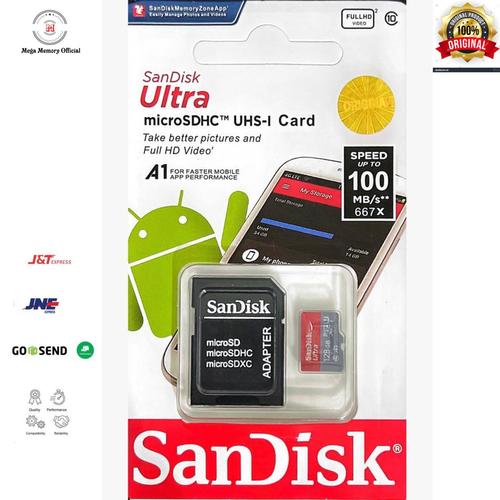 Jual Memory Card 128GB Microsd Card CLASS 10 SD Card A1 ORI Garansi