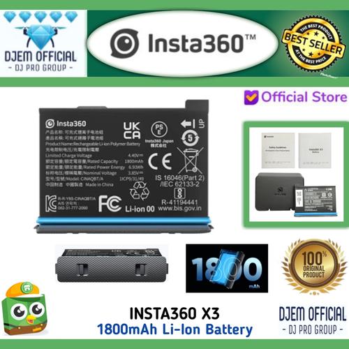 Li-Ion Akku 3,85V 2000mAh Für Insta360 One X3 ... - Trade-Shop - Foto 8