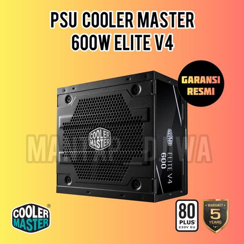 Jual Cooler Master Elite V4 600W / 600 W/ Watt PSU / Power Supply ...