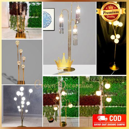 Jual Lampu Standing Rumbai Hiasan Dekorasi Wedding Dekorasi Hiasan