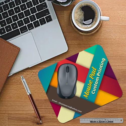 Promo Cetak Mouse Pad Custom Printing - 18cm x 22cm, 1,5mm - Kab ...