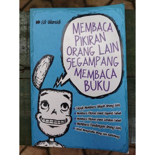 Jual Buku Membaca Pikiran Orang Lain Segampang Membaca Buku - Edi
