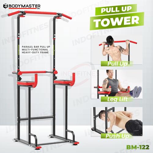 Promo BODYMASTER Pull Up Tower BM122 Chin up bar Leg raise Station Dip