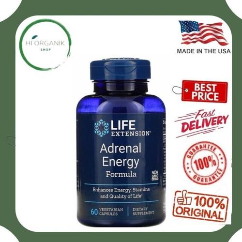Jual Life Extension Adrenal Energy Formula 60 Vegetarian Capsules