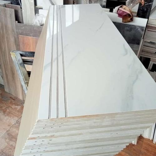 Jual Granit Keramik Tangga Putih Motif ukuran 30x80 30x120 Custom - Kab