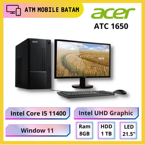 acer ゲーミングPC i5/GTX1650/NVMe1TB/16G （Jual PC ACER ASPIRE TC 